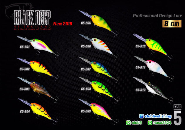 CLUB FIVE FISHING – BLACK DEEP - Eldorado