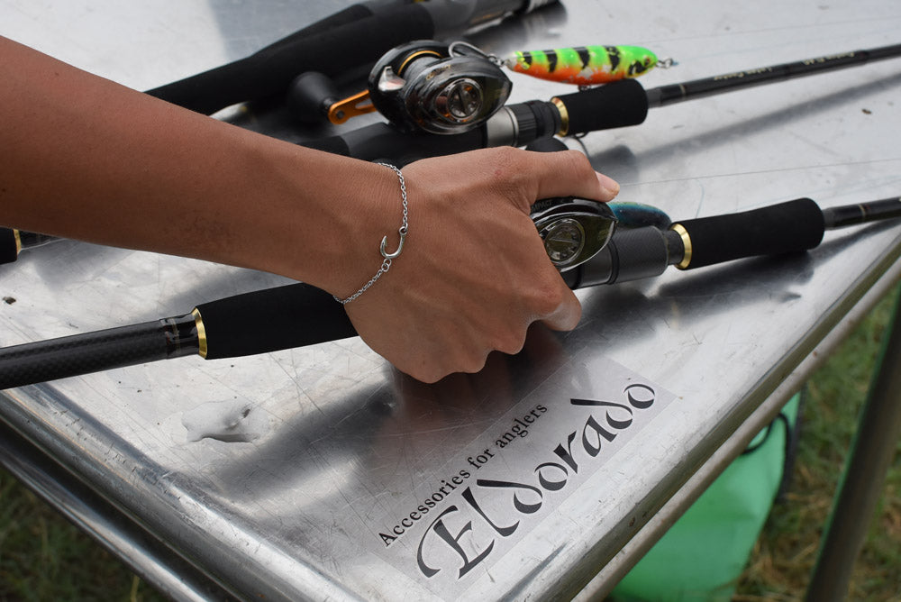 釣り針シルバーブレスレット for Women - Eldorado