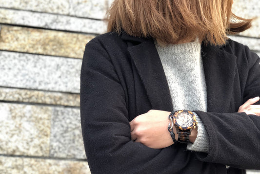 釣り針レザーブレスレット - Eldorado