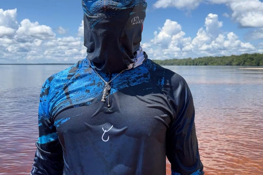 PresaVivaフィッシングシャツ & フェイスマスクのセット【UVカット】