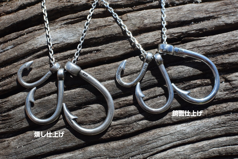 釣り針(鏡面)ネックレス